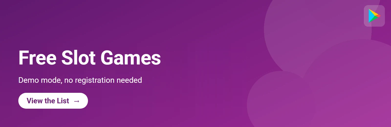 Free slot games