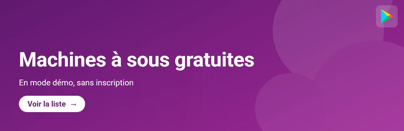 Machines à sous gratuites